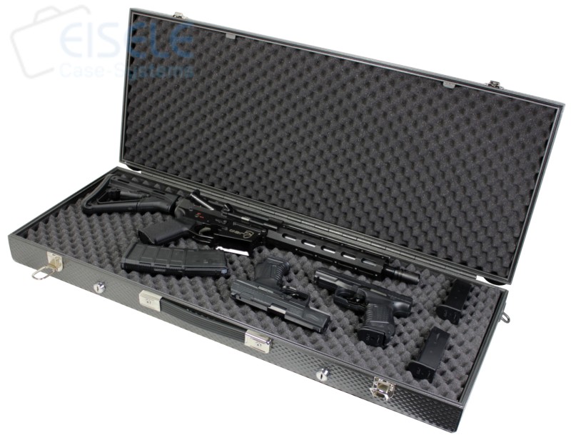 Gewehrkoffer Typ SHOT / D "silver vain"