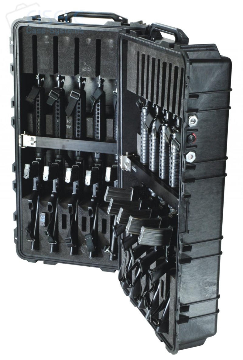 PELI- case Typ 1780 R schwarz, Schaum