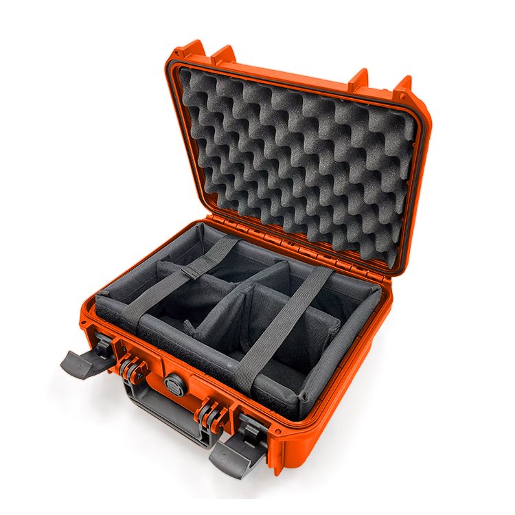 OutDoor Typ OD-30 orange, mit Fototasche und Noppenschaum
