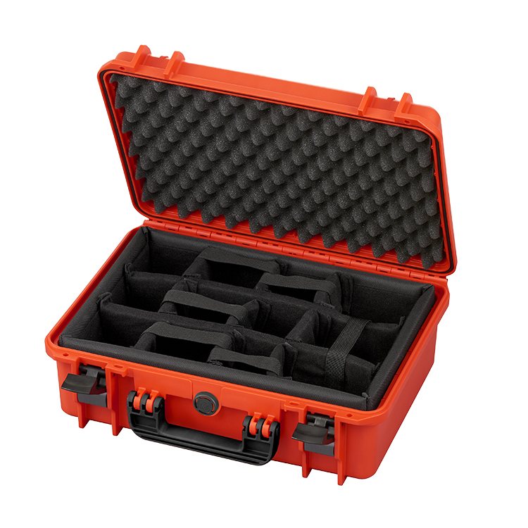 OutDoor Typ OD-43 orange, mit Fototasche und Noppenschaum