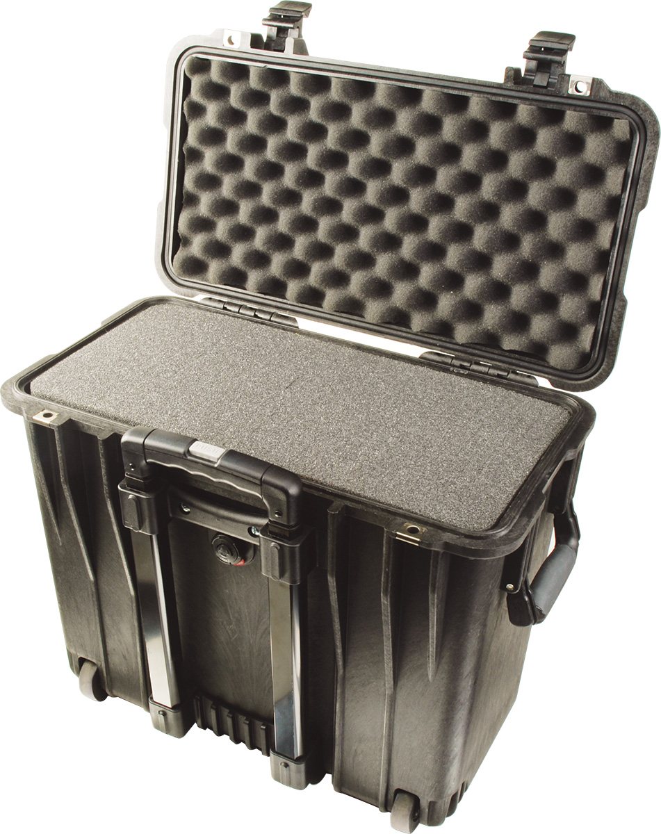 PELI- case Typ 1440 RG, schwarz, Schaum