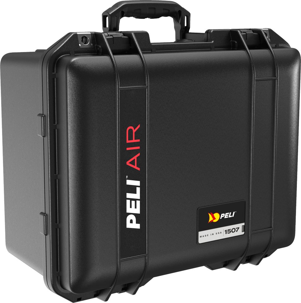PELI AIR- case Typ 1507, schwarz, leer