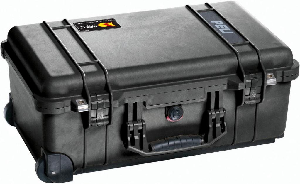 PELI- case Typ 1510 RG, schwarz, leer