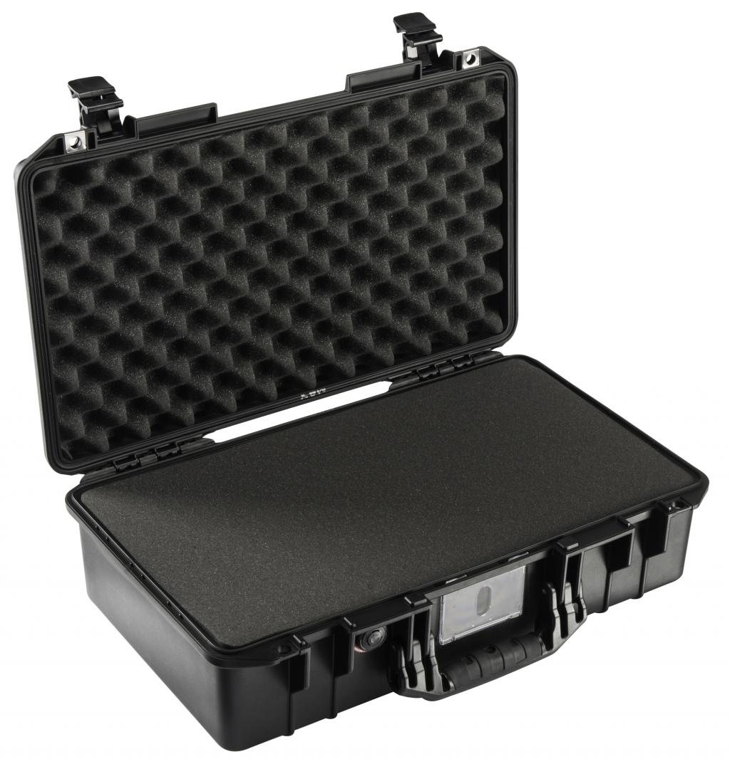 PELI AIR- case Typ 1525 RG, schwarz, Schaum