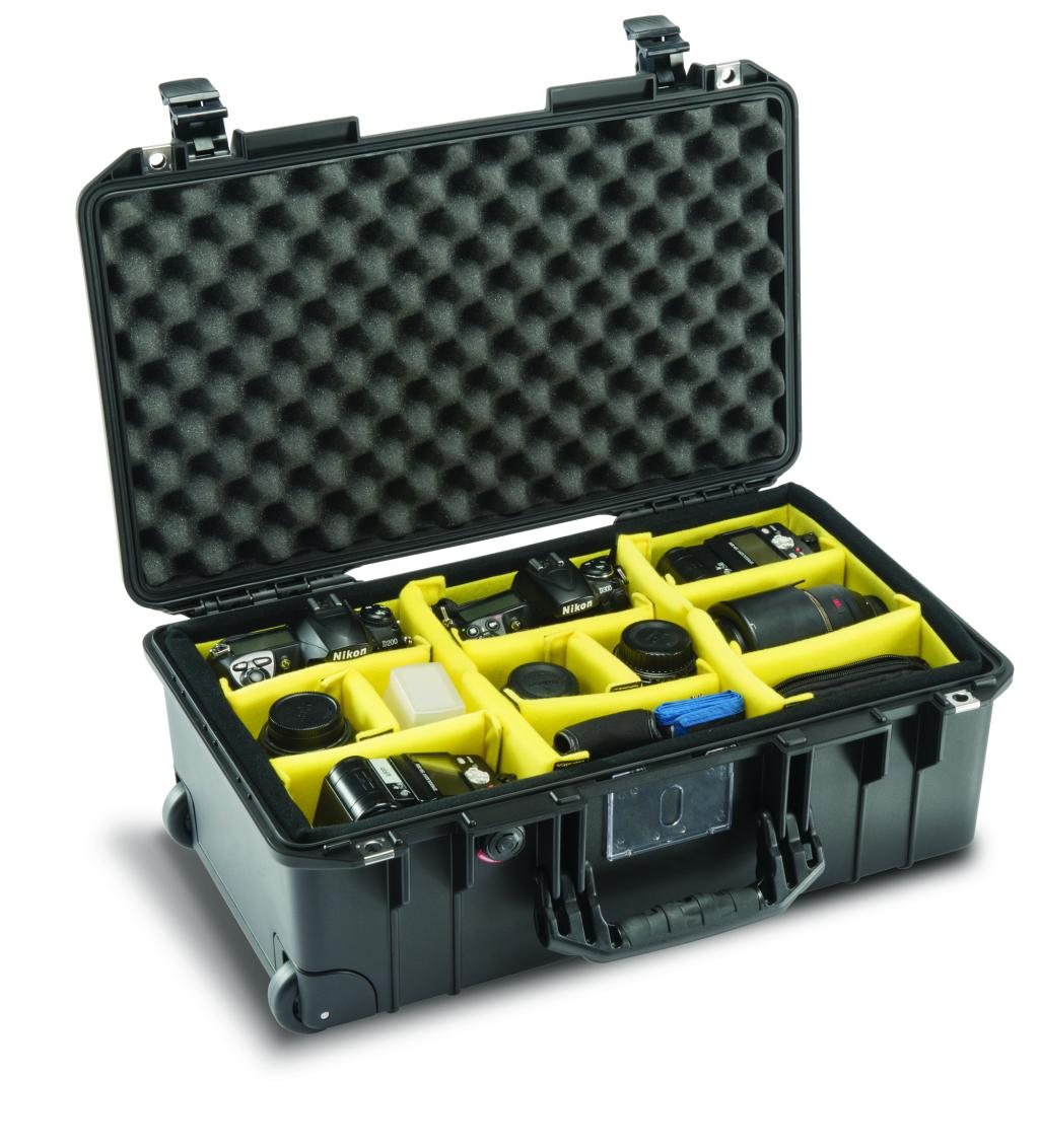 PELI AIR- case Typ 1535 RG, schwarz, Divider