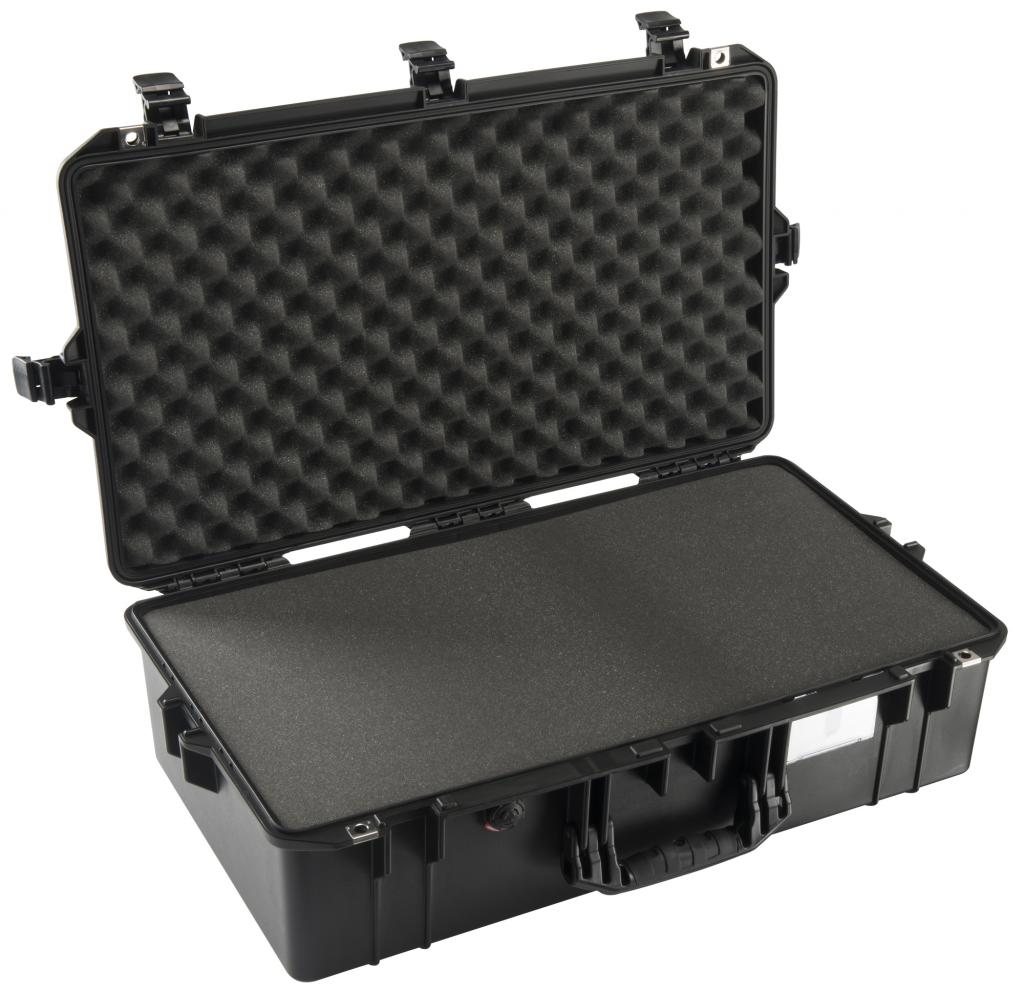 PELI AIR- case Typ 1605, schwarz, Schaum
