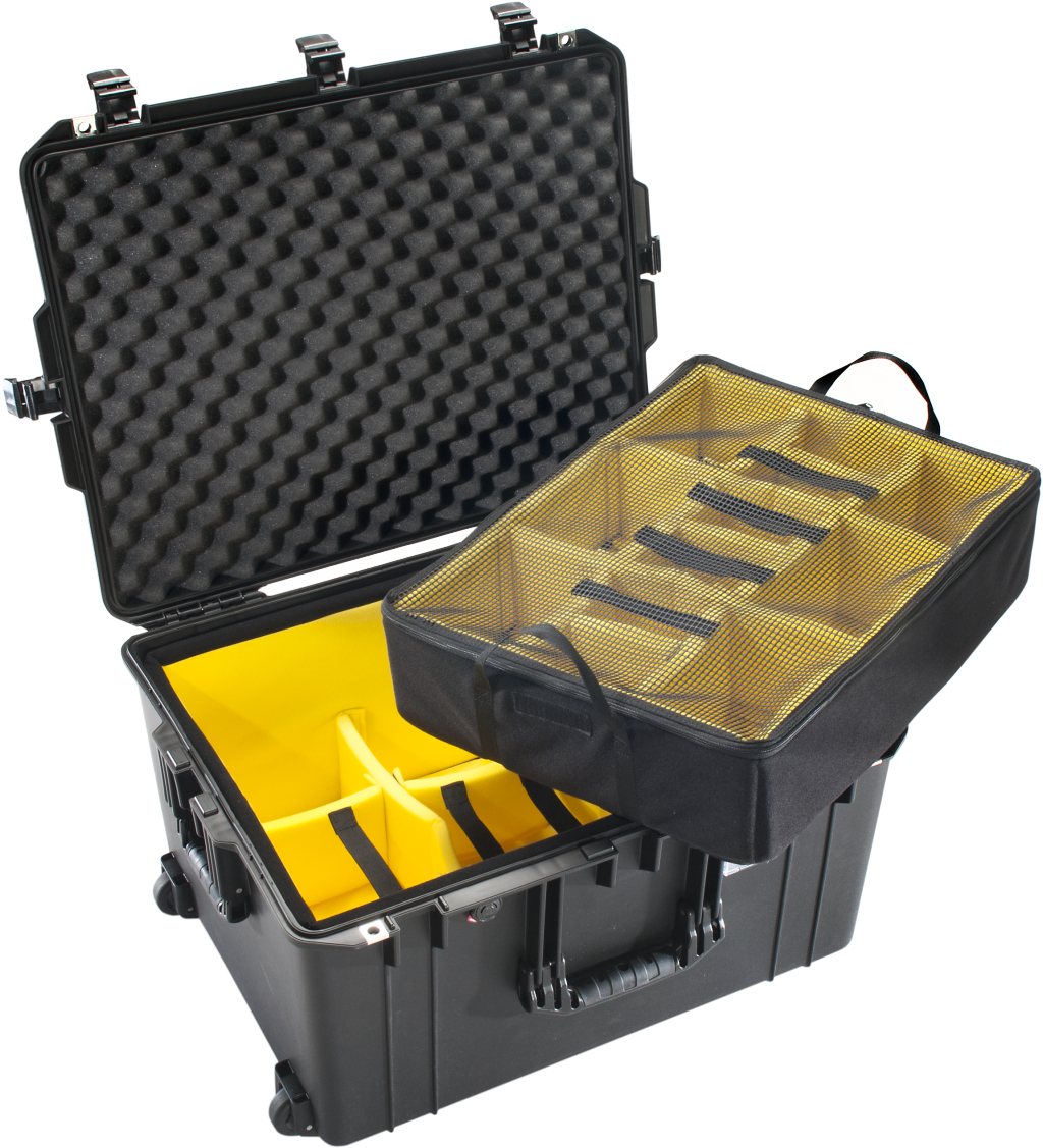 PELI AIR- case Typ 1637, schwarz, Divider