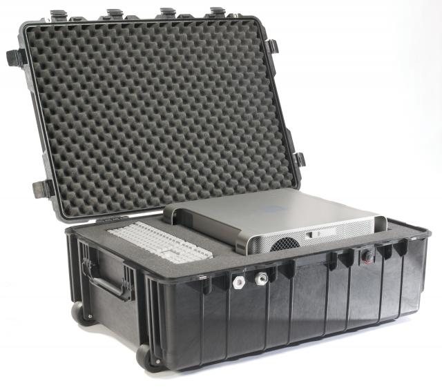 PELI- case Typ 1730 R schwarz, Schaum