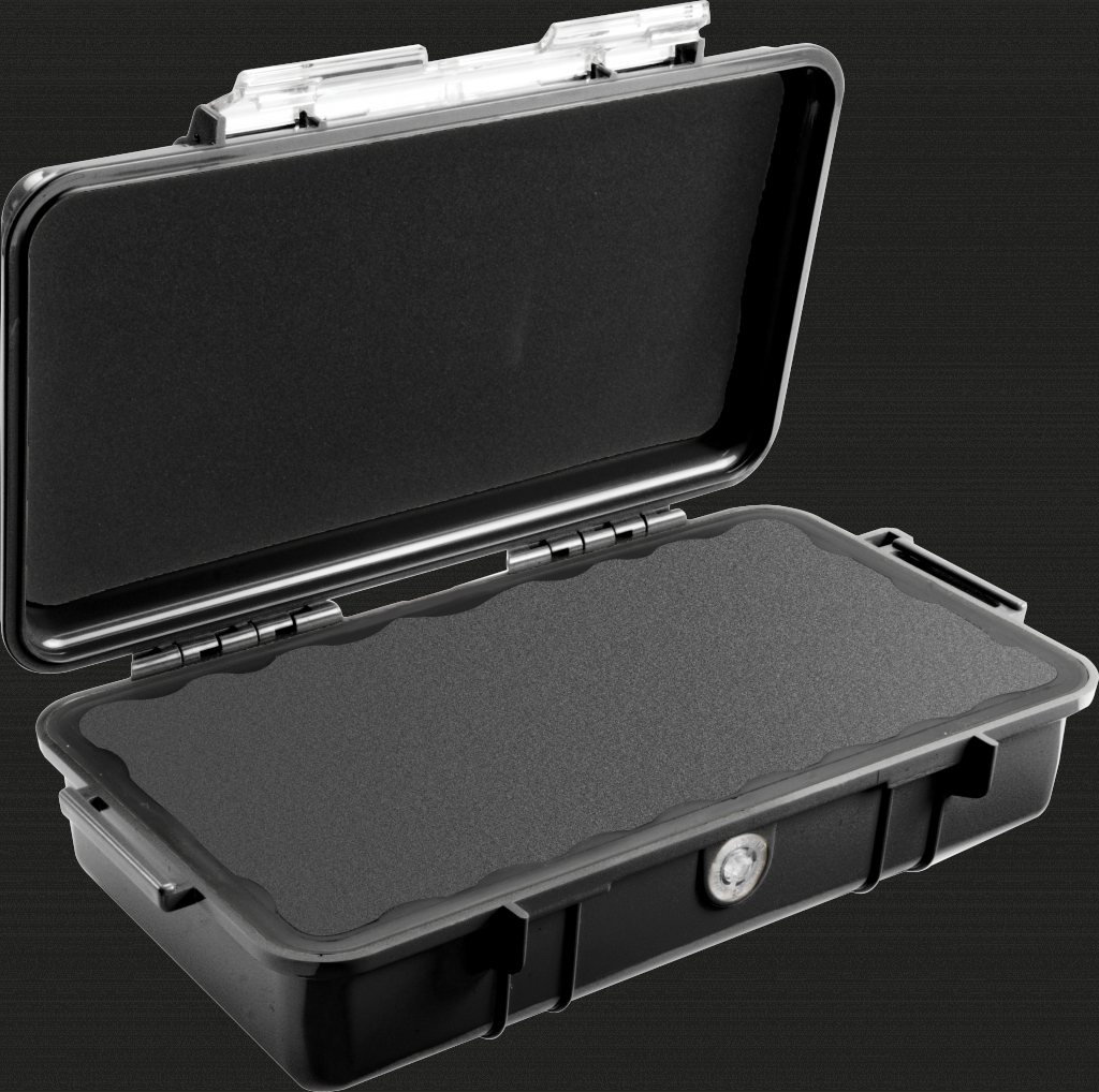 !!! nur noch in leer und schaumset extra anbieten!!! PELI- case Typ 1060 schwarz/ schwarz, Schaum, PnP