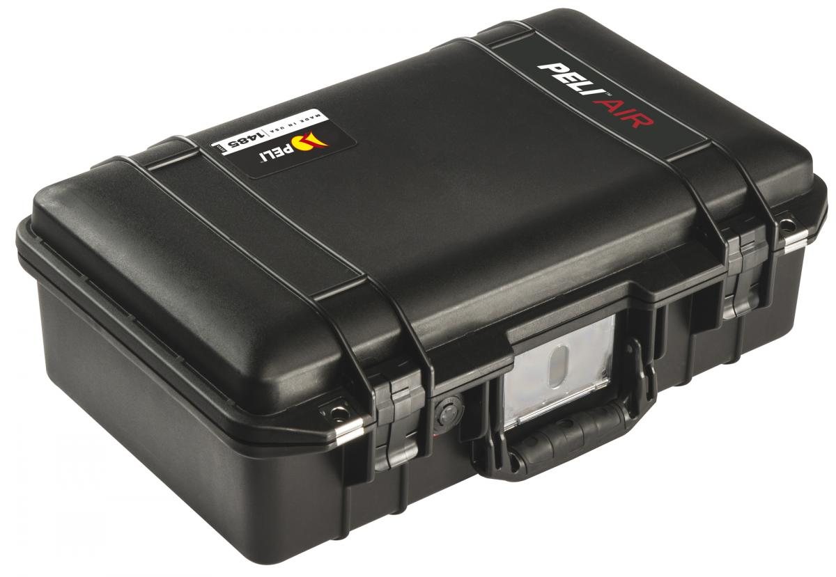 PELI AIR- case Typ 1485, schwarz, Schaum