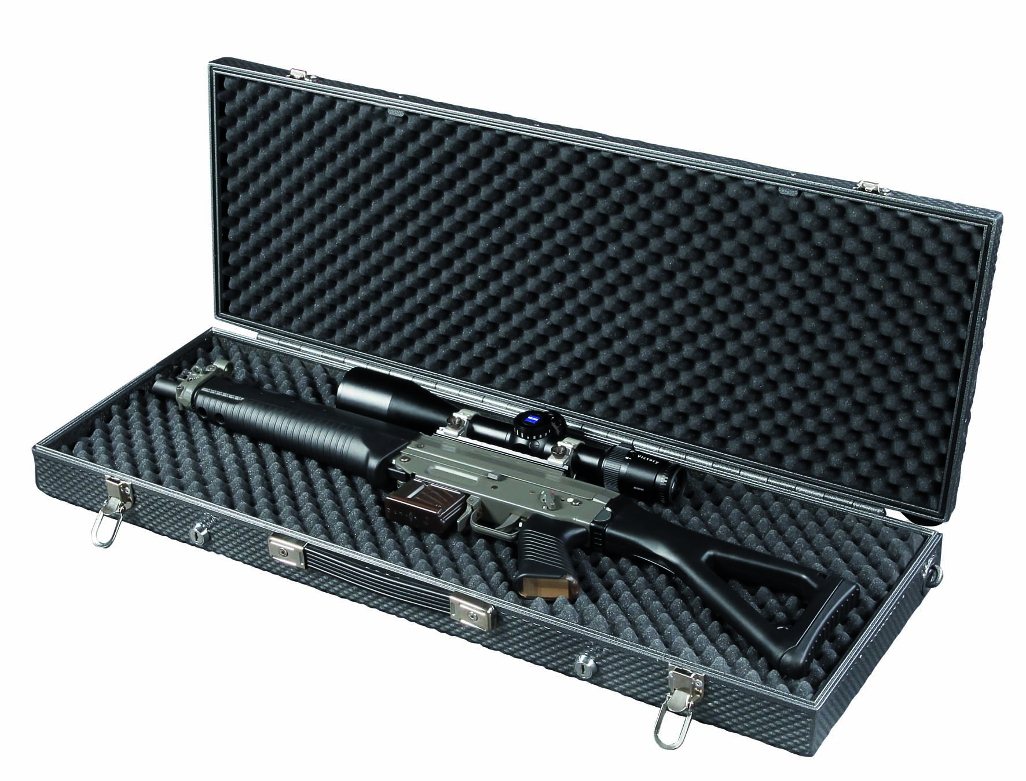 Gewehrkoffer Typ CLAYSHOT "silver vain"