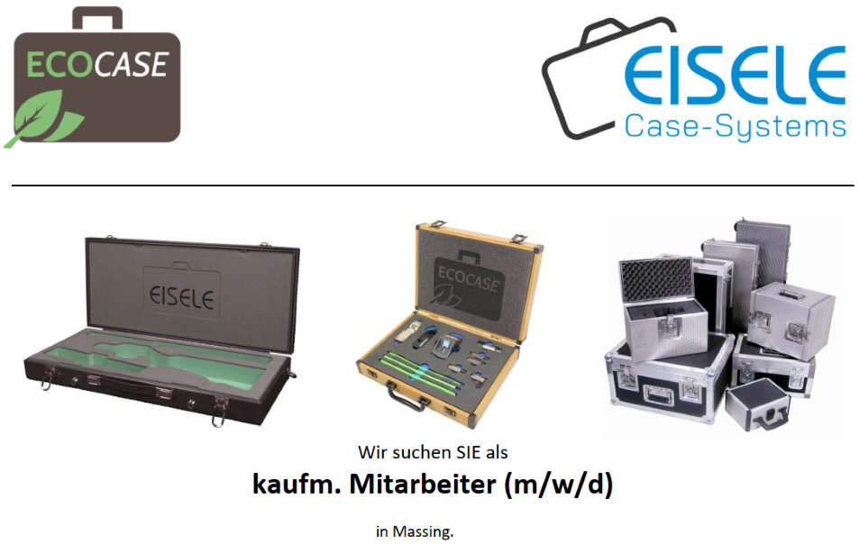 Wir suchen Dich, als kaufm. Mitarbeiter (m/w/d))