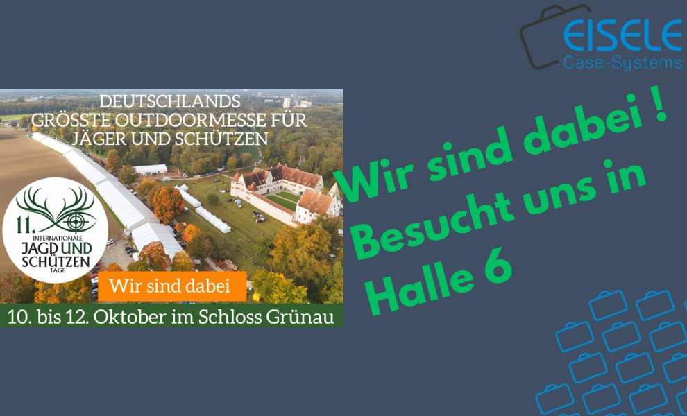 Wir sind dabei !
Besucht uns in Halle 6