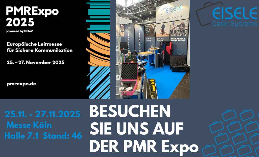 25.11. – 27.11.2025 PMRExpo, Köln, Halle 7.1 Gang G Nr: 046